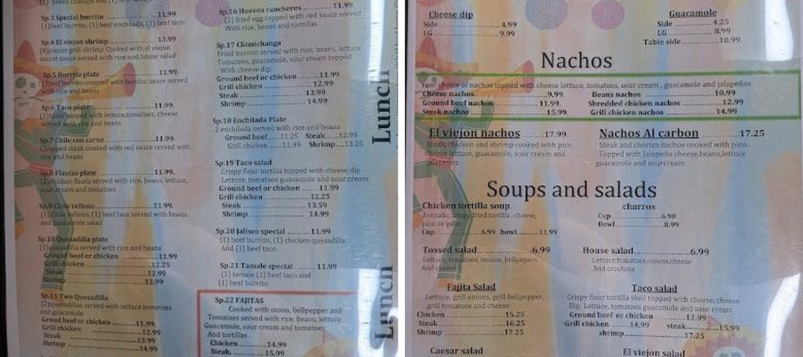 El Viejon Mexican grill